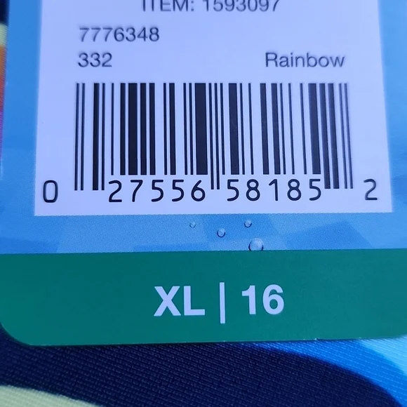 Speedo Youth Girls Size XL (16) One-piece Swimsuit Multi-colored - Picture 5 of 7